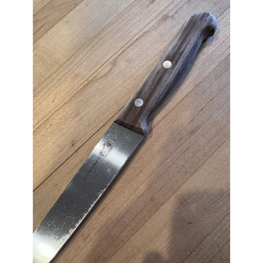 Vintage R.H. Forschner Victorinox 141-7 Chef Butcher Knife Rosewood Switzerland